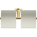 guld poleret i papirholder dobbelt t starck duravit