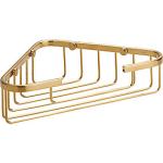 pvd guld børstet 155mm 250x190x60mm hjørnetrådkurv kriss