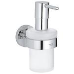 holder m forkr metal glas sbedispenser start grohe