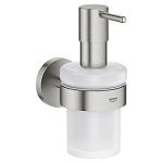 holder m supersteel metal glas sbedispenser start grohe