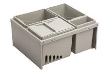 cm 60 bredde - liter 1x3 liter 3x11 - skuffe til affaldssystem
