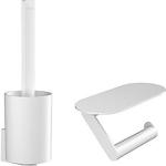 hvid mat toilet til st wallstoris hansgrohe