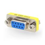 box metal nikkelplateret hun 9-pin d-sub hun 9-pin d-sub adapter adapter seriel