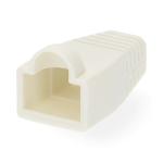 stk 10 box hvid pvc rj45 trkaflastningskappe