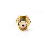 box stk 2 guld metal mm 55 2 kabeldiameter krymp ohm 50 guldplateret hun lige connector sma