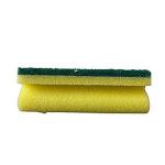 10stk a pakke reng grov greb med kvalitet prof grn gul 5cm 13x7x4 skuresvampe