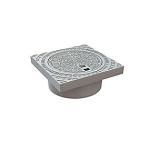 b125 sg-jern ls med 425mm dksel med karm firkantet basic rj