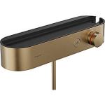 pvd bronze børstet 400 brusetermostat select showertablet hansgrohe