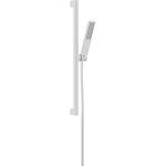 hvid mat cm 65 bruserstang med ecosmart 1jet 100 brusersæt e pulsify hansgrohe