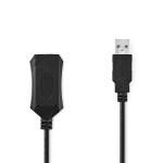 label kobber pvc nikkelplateret runde m 00 5 mbps 480 hun usb-a han usb-a 0 2 usb usb-kabel aktiv