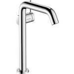 krom bundventil op push med coolstart fine 240 håndvaskarmatur s tecturis hansgrohe