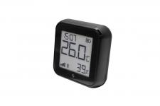 luftfugtighedssensor temp- wifi - 3 gen black matte t h plus shelly