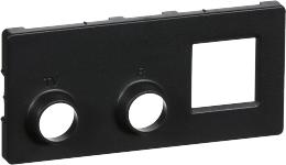 koksgr modul 2 rj45 radio tv antenneudtag f afdkning fuga lk