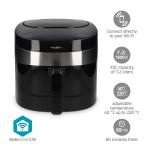 sort ios android digital 8 programmer forudindstillede antal min 240 timer l 2 7 wi-fi varmluftfrituregryde smartlife nedis
