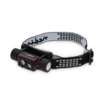 m 180 lysomrde lm 1000 lysstrm nominel opladningsbar medflger batterier dc v 7 3 drevet usb batteri pandelygte led nedis