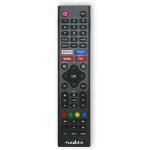 sort infrard button tv rakuten netflix-knap button disney prime amazon enhed 1 forprogrammeret hi-sense til egnet fjernbetjening erstatnings
