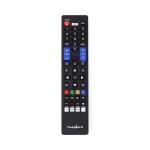 sort infrarød youtube-knap netflix-knap button disney prime amazon enhed 1 forprogrammeret samsung til egnet fjernbetjening erstatnings