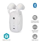 hvid bluetooth mah 4000 drevet usb batteri gardiner vandrette stavskinne gardin med robot