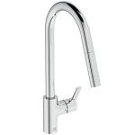 forkromet smartshine 115x240x456 udtræk med køkkenarmatur gusto standard ideal
