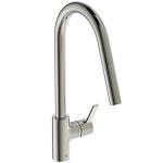 storm silver pvd 115x240x456 udtræk med køkkenarmatur gusto standard ideal