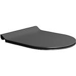 sort mat softclose med toiletsde slim gsi