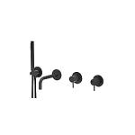 sort tud 190mm indbygning for omskifter med armatur sampak kar line d qtoo