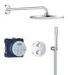 krom rund indbyg sampak 310 termostat grohtherm grohe