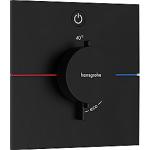 sort mat udtag 1 til afspærring med indbygning til termostat e comfort showerselect hansgrohe
