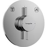 krom udtag 2 indbygning til armatur s duoturn hansgrohe