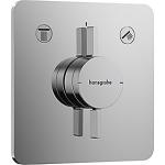 krom udtag 2 indbygning til armatur q duoturn hansgrohe