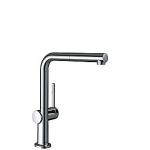 krom udtræk med 1jet eco 270 køkkenarmatur m54 talis hansgrohe