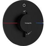 sort mat udtag 1 til afspærring med indbygning til termostat s comfort showerselect hansgrohe