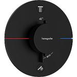 sort mat udtag 2 til afspærring med indbygning til termostat s comfort showerselect hansgrohe