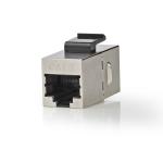 box metal lige hun rj45 hun rj45 skærmet cat7 cat6a netværkskobling