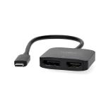 box sort nikkelplateret runde m 20 0 30hz 8k -udgang hdmi hun displayport han usb-c 1 gen 2 3 usb adapter usb-c