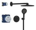 sort mat rund 3sc indbyg sampak smartcontrol grohtherm grohe