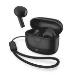 sort stemmestyring understøtter mikrofon indbygget opladningsetui trådløs opladningsholder control touch timer 16 batteritid maksimal bluetooth hovedtelefoner trådløse fuldt