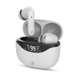 hvid stemmestyring understøtter mikrofon indbygget opladningsetui trådløs opladningsholder control touch timer 30 batteritid maksimal bluetooth cancelling noice active anc hovedtelefoner trådløse fuldt
