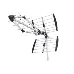 aluminium abs mm 1085 antennelængde ohm 75 db 5 13 forstærkning lte700 km 50 modtagelsesområde uhf antenne udendørs