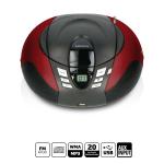 rd usb-afspiller og cd fm-radio brbar red usb scd-37