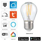 wi-fi med led-lampe gldetrd smart smartlight120 nedis