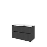 skuffer softclose 2 eg sort 101x46cm møbelsæt proline sanibell