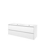 skuffer softclose 2 højglans hvid 141x46cm møbelsæt proline sanibell