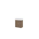 lameller lodrette med eg terra 40x23x40cm møbel proline sanibell