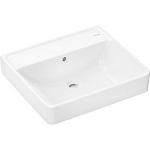 hvid overlb med hanehul uden 550xx480mm hndvask q xanuia hansgrohe