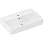 hvid smartclean overløb hanehul med 600xx370mm compact hv håndvask q xanuia hansgrohe