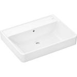 hvid overløb med hanehul uden 650xx480mm underside slebet med bordmonteret håndvask q xanuia hansgrohe