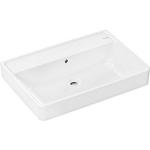 hvid overløb med hanehul uden 700xx480mm underside slebet med bordmonteret håndvask q xanuia hansgrohe