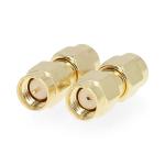 box stk 2 guld kobber lige ohm 50 guldplateret han sma polaritet omvendt han sma adapter sma