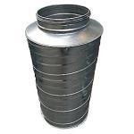 galvaniseret cirkulær nippel nippel lyc-50-630-900 isolering mm 50 mm 900 x ø630 lyddæmper